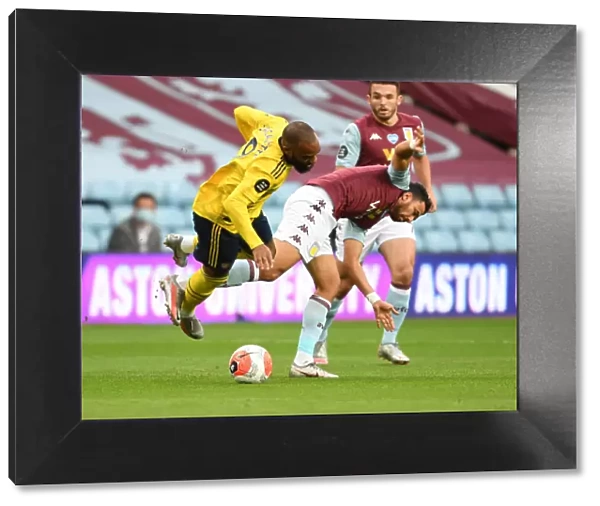 Lacazette vs. Trezeguet: A Premier League Clash at Villa Park