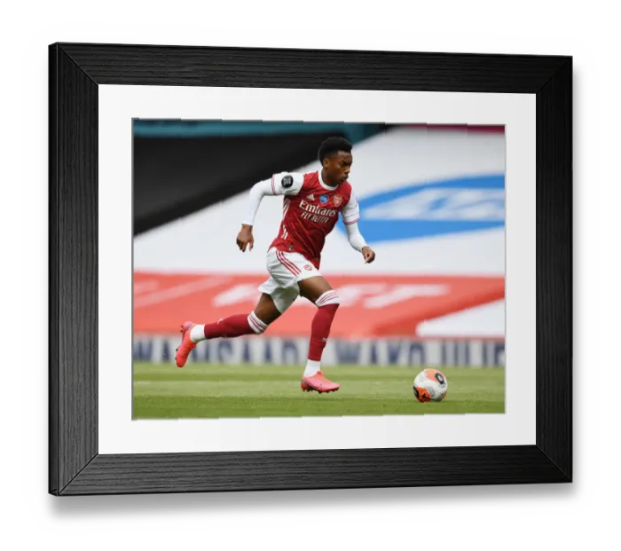 Framed Print : Joe Willock Shines: Arsenal's Dominant Win Against Watford Framed Print : Joe Willock Shines: Arsenal's Dominant Win Against Watford