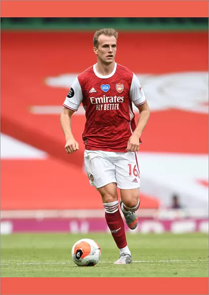 Arsenal's Rob Holding in Action: Arsenal vs. Watford, Premier League 2019-2020