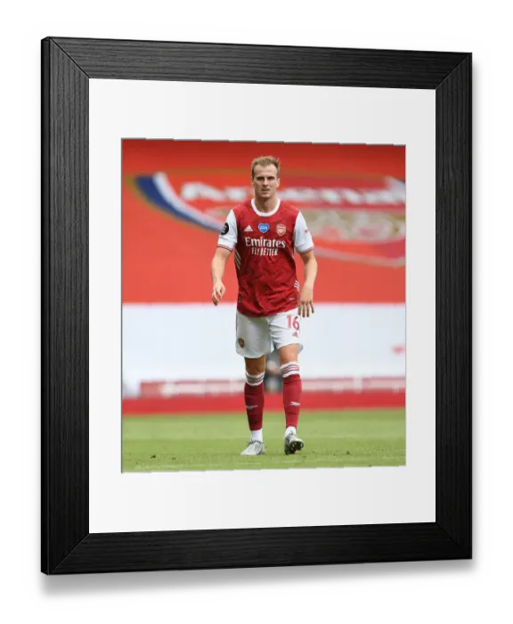Framed Print : Arsenal vs. Watford: Rob Holding in Action at the Emirates Stadium (Premier League 2019-20) Framed Print : Arsenal vs. Watford: Rob Holding in Action at the Emirates Stadium (Premier League 2019-20)