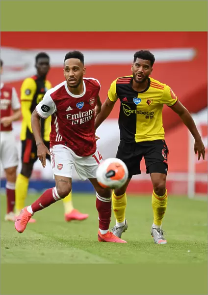 Arsenal's Aubameyang Faces Off Against Watford's Mariappa in Premier League Clash