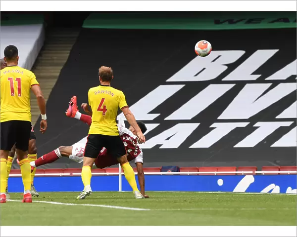 Aubameyang Scores Hat-trick: Arsenal vs. Watford (2019-20)