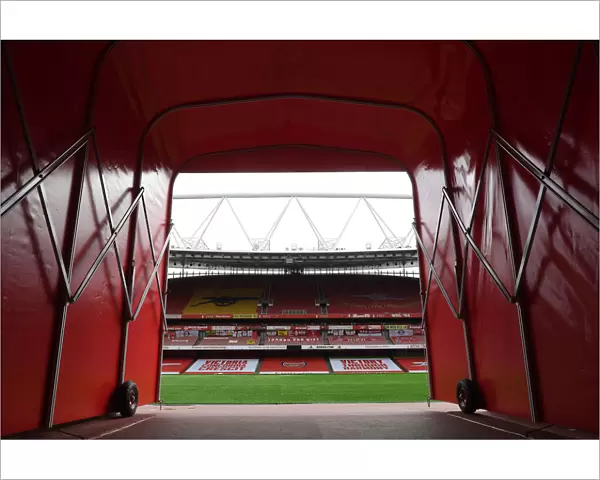 Arsenal FC vs. Watford FC: Tunnel View, Emirates Stadium - Premier League 2019-2020