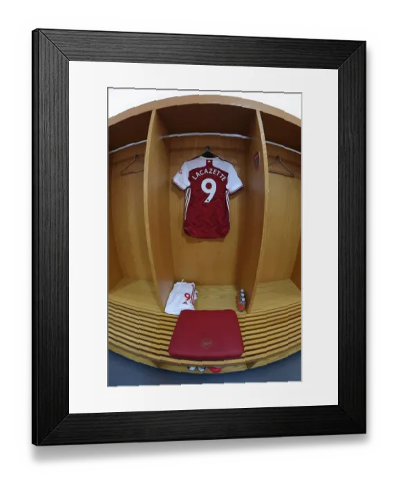 Framed Print : Arsenal FC: Alex Lacazette's Pre-Match Routine vs Watford (2019-20) Framed Print : Arsenal FC: Alex Lacazette's Pre-Match Routine vs Watford (2019-20)