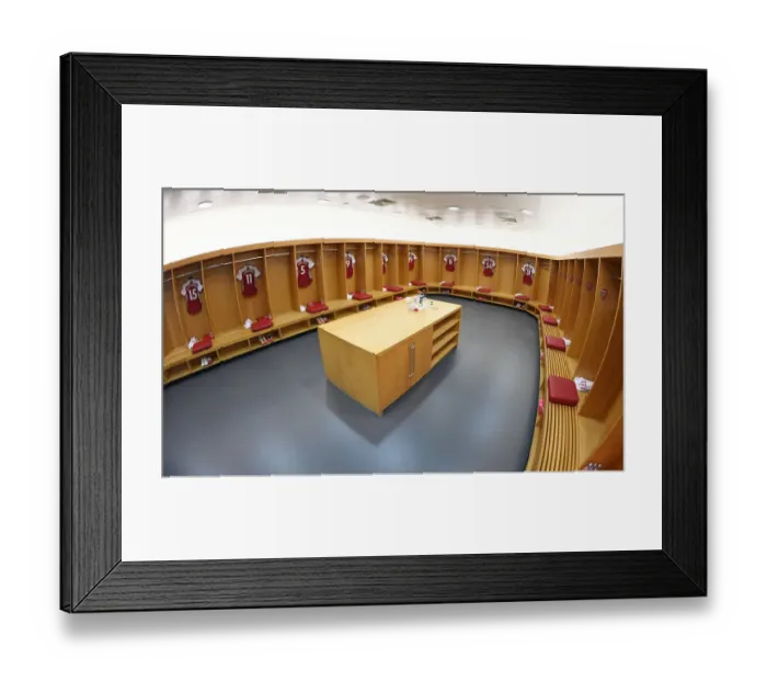 Framed Print : Arsenal FC: The Calm Before the Storm - Arsenal Changing Room Before Arsenal v Watford (2019-20) Framed Print : Arsenal FC: The Calm Before the Storm - Arsenal Changing Room Before Arsenal v Watford (2019-20)