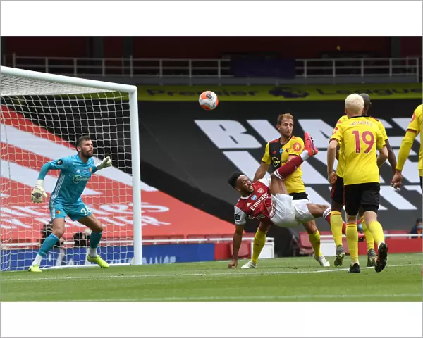 Arsenal's Aubameyang Scores Hat-trick Against Watford in 2019-20 Premier League