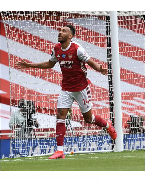Arsenal's Aubameyang Scores Brace: Securing Victory Over Watford (2019-20)