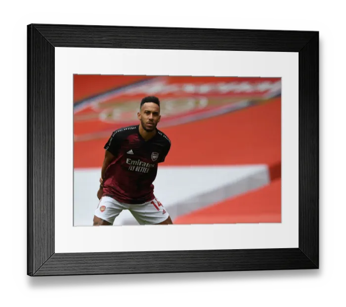 Framed Print : Arsenal's Aubameyang Gears Up: Arsenal vs. Watford, Premier League 2019-2020 Framed Print : Arsenal's Aubameyang Gears Up: Arsenal vs. Watford, Premier League 2019-2020
