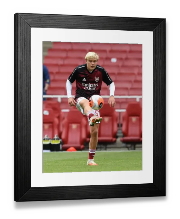 Framed Print : Arsenal FC vs. Watford: Pre-Match Moment at Emirates Stadium (2019-2020)