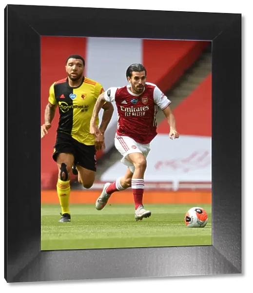 Arsenal vs. Watford: Dani Ceballos Clashes with Troy Deeney in Premier League Showdown (2019-20)