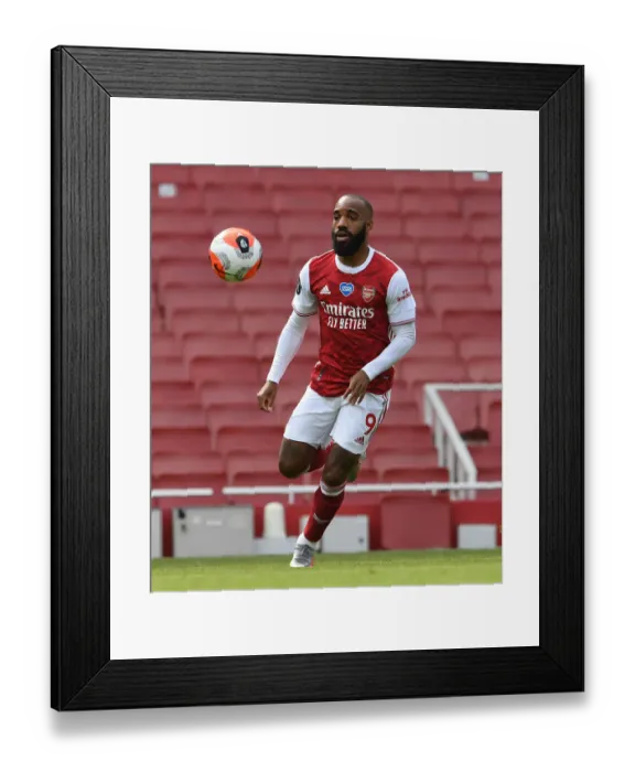 Framed Print : Alexandre Lacazette in Action: Arsenal vs. Watford, Premier League 2019-2020 Framed Print : Alexandre Lacazette in Action: Arsenal vs. Watford, Premier League 2019-2020