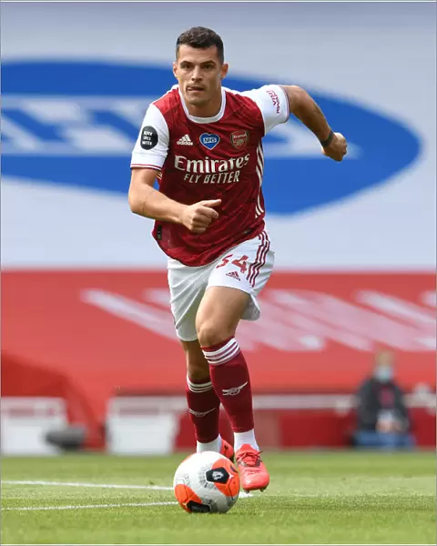 Granit Xhaka: In Action for Arsenal Against Watford, 2019-20 Premier League