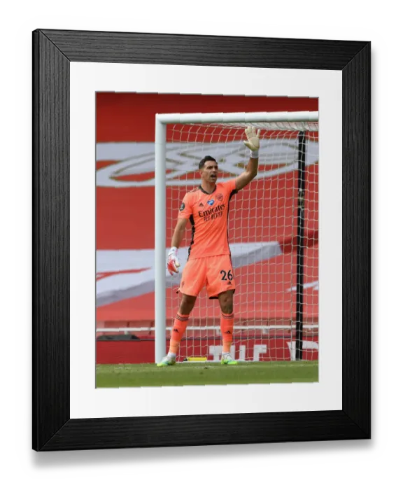Framed Print : Arsenal's Emi Martinez in Action: A 2019-20 Premier League Showdown - Arsenal vs. Watford Framed Print : Arsenal's Emi Martinez in Action: A 2019-20 Premier League Showdown - Arsenal vs. Watford