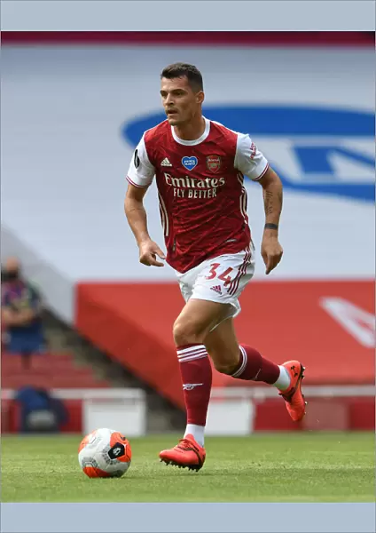 Granit Xhaka: In Action for Arsenal Against Watford, 2019-20 Premier League