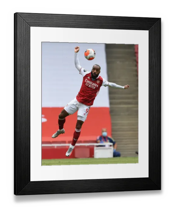 Framed Print : Alexandre Lacazette in Action: Arsenal vs. Watford, Premier League 2019-2020 Framed Print : Alexandre Lacazette in Action: Arsenal vs. Watford, Premier League 2019-2020