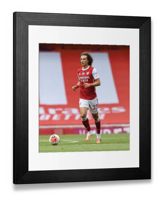 Framed Print : David Luiz in Action: Arsenal vs. Watford, Premier League 2019-2020 Framed Print : David Luiz in Action: Arsenal vs. Watford, Premier League 2019-2020