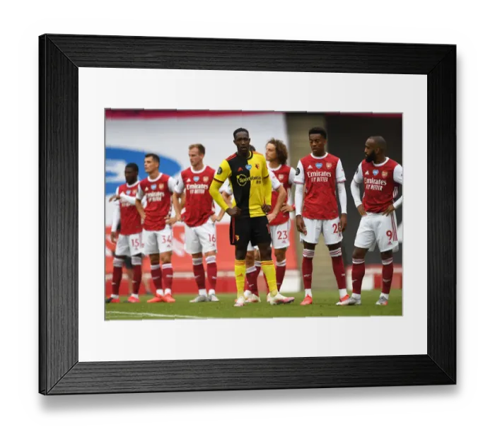 Framed Print : Arsenal vs. Watford: Premier League Clash at Emirates Stadium Framed Print : Arsenal vs. Watford: Premier League Clash at Emirates Stadium