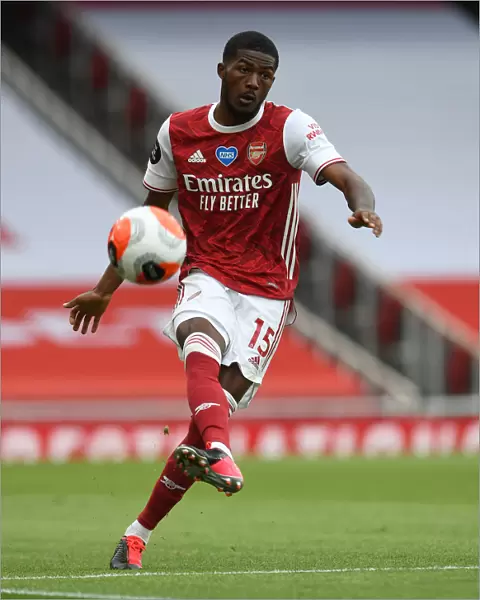 Arsenal's Ainsley Maitland-Niles in Action during the Arsenal vs. Watford Premier League Match, 2019-2020