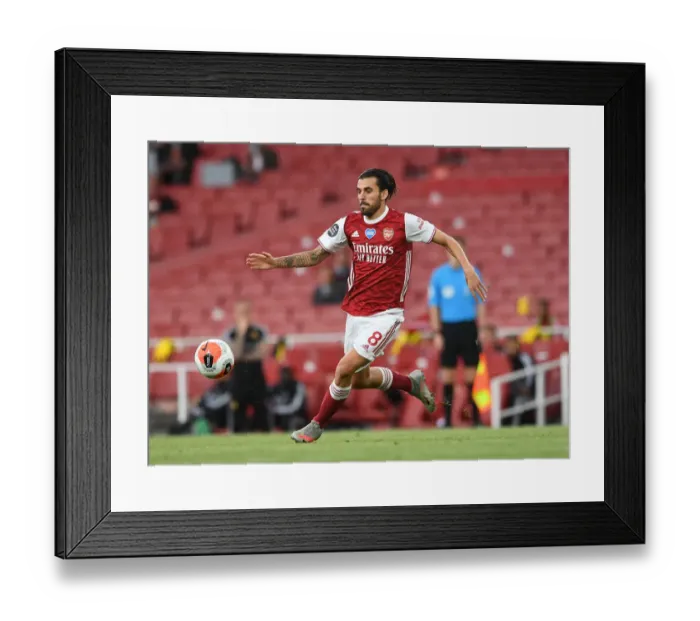 Framed Print : Dani Ceballos in Action: Arsenal vs. Watford, Premier League 2019-2020 Framed Print : Dani Ceballos in Action: Arsenal vs. Watford, Premier League 2019-2020