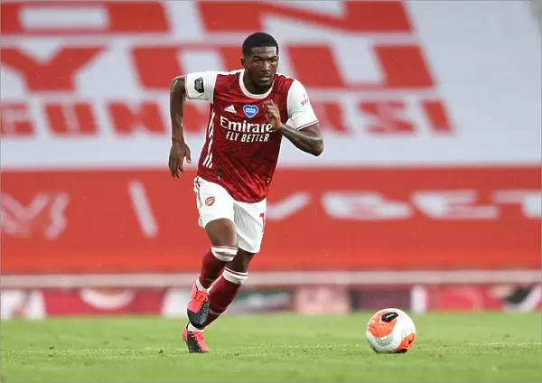 Arsenal's Ainsley Maitland-Niles in Action Against Watford (Premier League 2019-20)