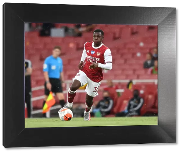 Arsenal's Eddie Nketiah in Action: Arsenal vs. Watford (2019-20 Premier League)