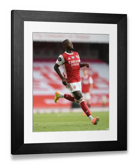 Framed Print : Pepe Shines: Arsenal's Dominant Win Against Watford (2019-20) Framed Print : Pepe Shines: Arsenal's Dominant Win Against Watford (2019-20)