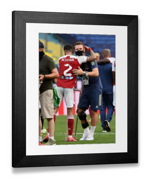 Framed Print : Arsenal Reclaim FA Cup: Empty Wembley Celebrations - Arsenal vs. Chelsea (2020) Framed Print : Arsenal Reclaim FA Cup: Empty Wembley Celebrations - Arsenal vs. Chelsea (2020)