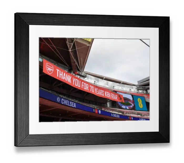 Framed Print : Arsenal vs Chelsea FA Cup Final at Empty Wembley Stadium (2020): A Silent Battle Amidst the Pandemic