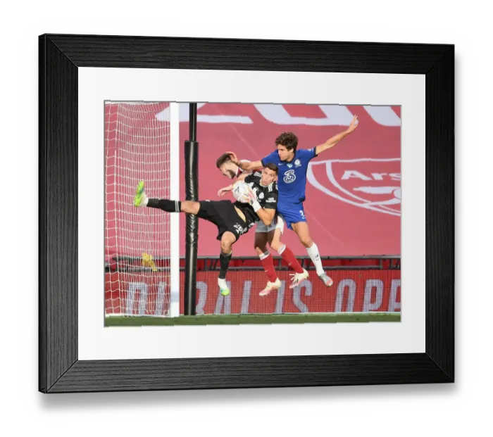 Framed Print : FA Cup Final 2020: Empty Wembley Battle - Arsenal vs. Chelsea Framed Print : FA Cup Final 2020: Empty Wembley Battle - Arsenal vs. Chelsea