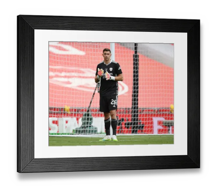 Framed Print : Arsenal vs. Chelsea FA Cup Final at Empty Wembley Stadium (2020)