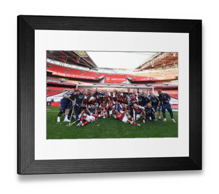 Framed Print : Arsenal Wins FA Cup: Empty Wembley Stadium (Arsenal vs. Chelsea, 2020) Framed Print : Arsenal Wins FA Cup: Empty Wembley Stadium (Arsenal vs. Chelsea, 2020)