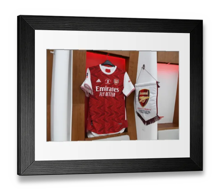 Framed Print : Arsenal's Aubameyang Prepares Alone for FA Cup Final at Empty Wembley Stadium
