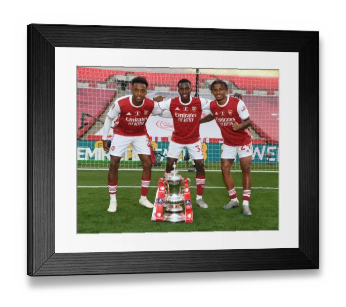 Framed Print : Arsenal's Empty Victory: FA Cup Final Against Chelsea at Wembley Stadium during the Pandemic, 2020 Framed Print : Arsenal's Empty Victory: FA Cup Final Against Chelsea at Wembley Stadium during the Pandemic, 2020