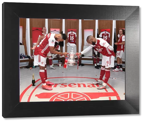 Arsenal FA Cup Victory: Aubameyang and Lacazette Celebrate Empty-Stadium Win Against Chelsea