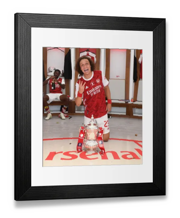 Framed Print : Arsenal Reclaim FA Cup Title in Empty Wembley: Arsenal vs. Chelsea (2020)