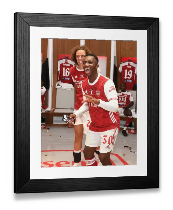 Framed Print : Arsenal's Empty Victory: FA Cup Triumph over Chelsea at Wembley Amidst the Pandemic Framed Print : Arsenal's Empty Victory: FA Cup Triumph over Chelsea at Wembley Amidst the Pandemic