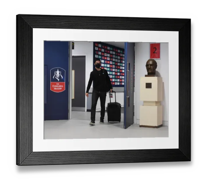 Framed Print : Arsenal's Empty FA Cup Final: Mikel Arteta at Wembley Amid Coronavirus Pandemic (Arsenal v Chelsea, 2020) Framed Print : Arsenal's Empty FA Cup Final: Mikel Arteta at Wembley Amid Coronavirus Pandemic (Arsenal v Chelsea, 2020)