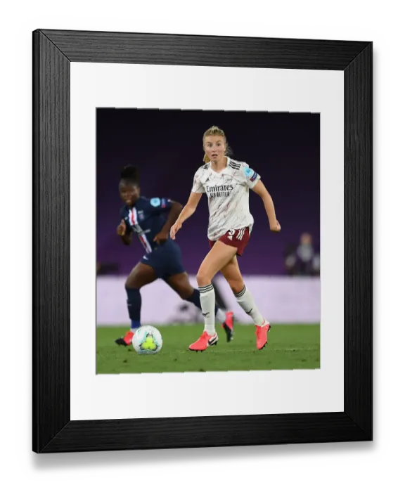 Framed Print : Arsenal Women vs Paris Saint-Germain: UEFA Women's Champions League Quarterfinal Showdown Framed Print : Arsenal Women vs Paris Saint-Germain: UEFA Women's Champions League Quarterfinal Showdown