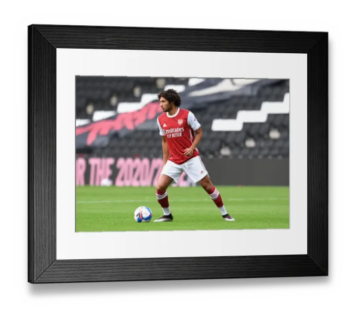 Framed Print : Arsenal's Mohamed Elneny in Action: MK Dons vs Arsenal (2020-21 Pre-Season) Framed Print : Arsenal's Mohamed Elneny in Action: MK Dons vs Arsenal (2020-21 Pre-Season)