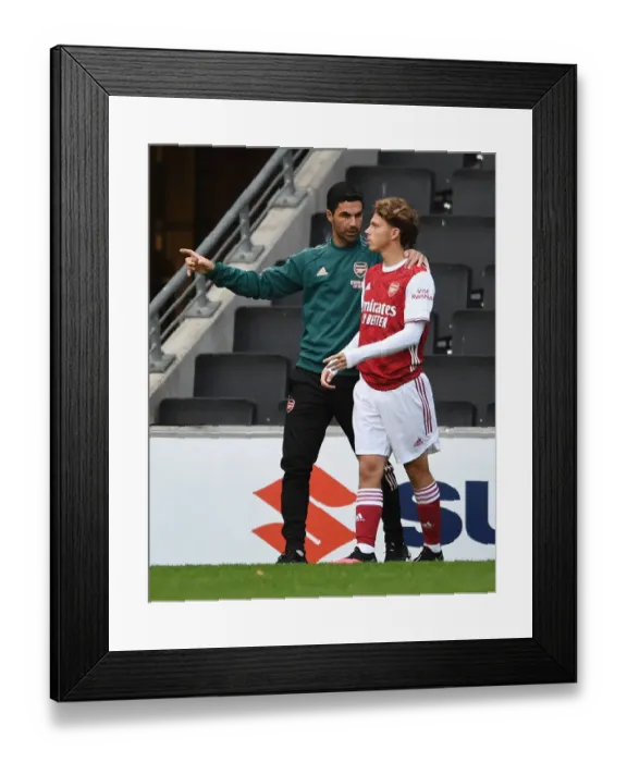 Framed Print : Arsenal's 2020-21 Pre-Season Kickoff: Arteta Takes Charge vs. MK Dons Framed Print : Arsenal's 2020-21 Pre-Season Kickoff: Arteta Takes Charge vs. MK Dons