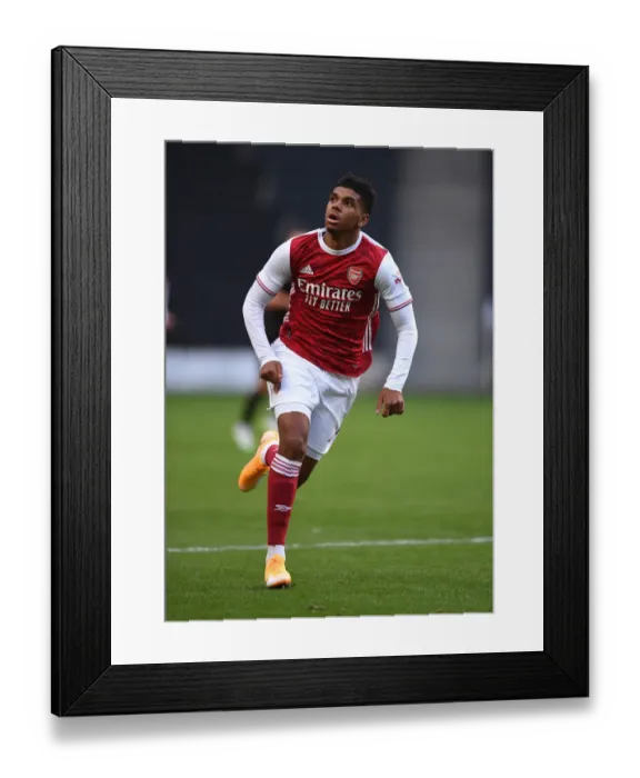 Framed Print : Arsenal's Tyreece John-Jules Stars in Pre-Season Win Against MK Dons Framed Print : Arsenal's Tyreece John-Jules Stars in Pre-Season Win Against MK Dons