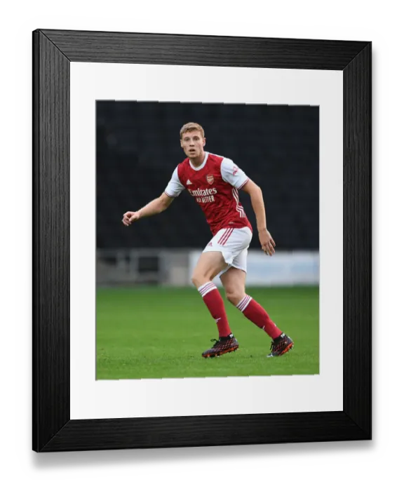 Framed Print : Arsenal's Mark McGuinness in Action against MK Dons during Pre-Season Friendly (2020-21)