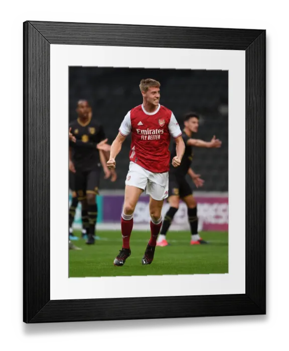 Framed Print : Arsenal's Pre-Season Triumph: McGuinness Scores in 3-1 Win Over MK Dons Framed Print : Arsenal's Pre-Season Triumph: McGuinness Scores in 3-1 Win Over MK Dons