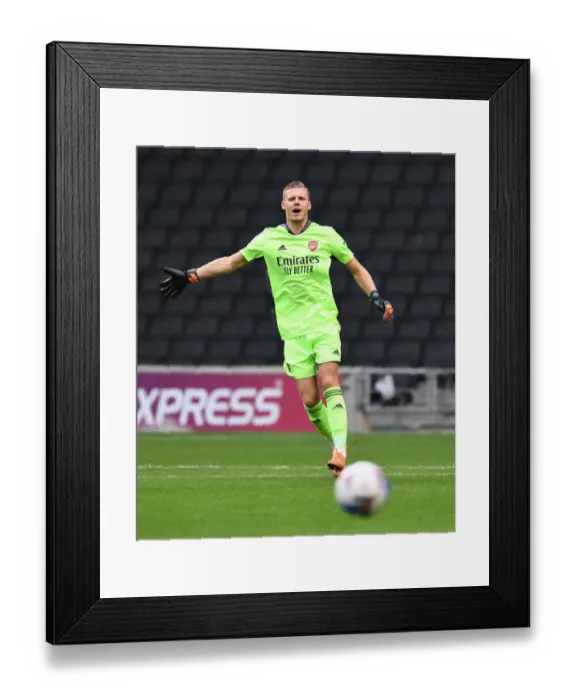 Framed Print : Arsenal's Bernd Leno in Action: MK Dons Pre-Season Friendly, 2020 Framed Print : Arsenal's Bernd Leno in Action: MK Dons Pre-Season Friendly, 2020