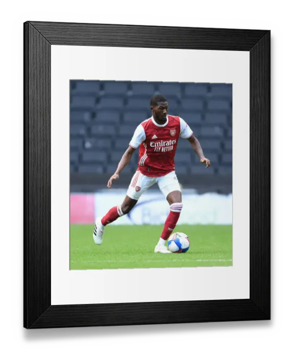 Framed Print : Arsenal's Ainsley Maitland-Niles in Pre-Season Form: MK Dons vs Arsenal (2020-21) Framed Print : Arsenal's Ainsley Maitland-Niles in Pre-Season Form: MK Dons vs Arsenal (2020-21)
