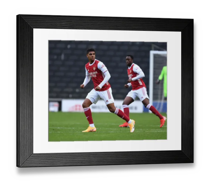 Framed Print : Arsenal's Tyreece John-Jules in Action during MK Dons Pre-Season Friendly, 2020