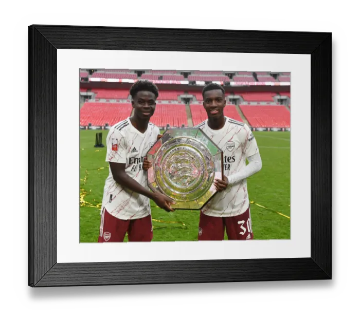 Framed Print : Arsenal vs Liverpool: FA Community Shield Showdown at Wembley Stadium (2020-21) Framed Print : Arsenal vs Liverpool: FA Community Shield Showdown at Wembley Stadium (2020-21)