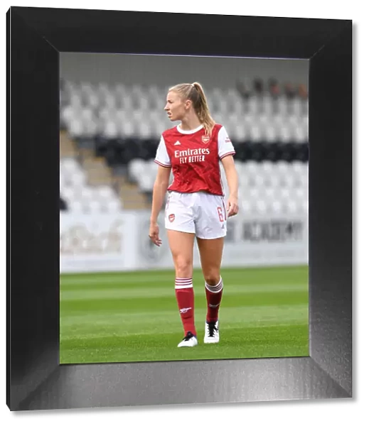 Arsenal's Leah Williamson in Action Against Reading Women (FA WSL 2020-21)