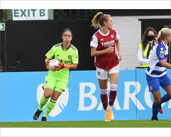Arsenal Women vs Reading Women: Manuela Zinsberger in Action during the 2020-21 FA WSL Match