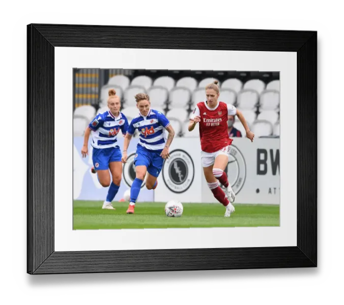 Framed Print : Clash of Stars: Miedema vs. Fishlock - FA WSL Showdown: Arsenal's Miedema Takes on Reading's Fishlock in Epic Rivalry Framed Print : Clash of Stars: Miedema vs. Fishlock - FA WSL Showdown: Arsenal's Miedema Takes on Reading's Fishlock in Epic Rivalry